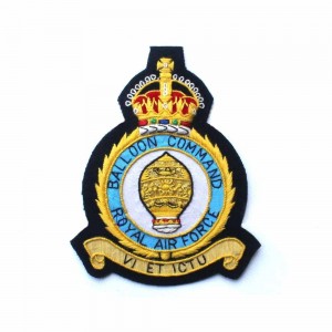 RAF Balloon Command Embroidered Badge