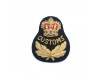 Customs Cap Bullion Badge