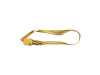 Golden Ribbon with black lines and Round Acorn Sword Knot