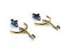Swan Neck Military Box Spurs