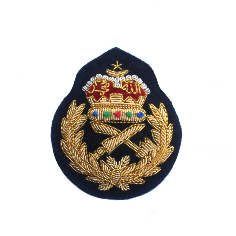 Army Officers Bullion Wire Cap Badge