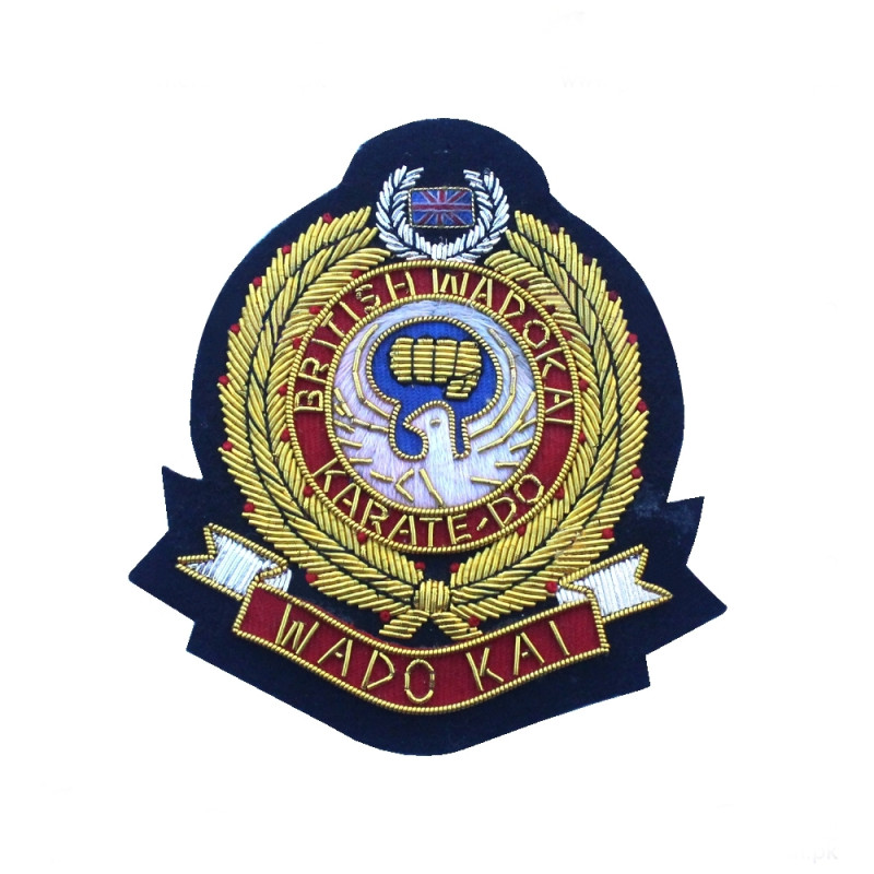 Hand Embroidery Family Crest Blazer Badge