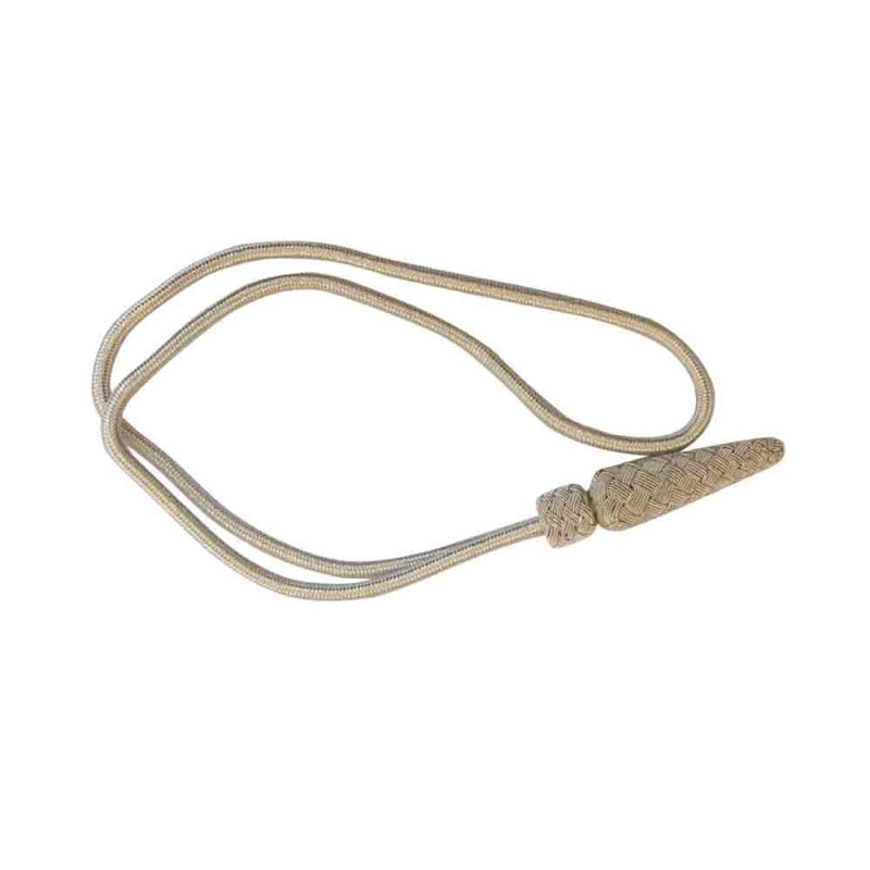 Military Silver Corded Sword Knot
