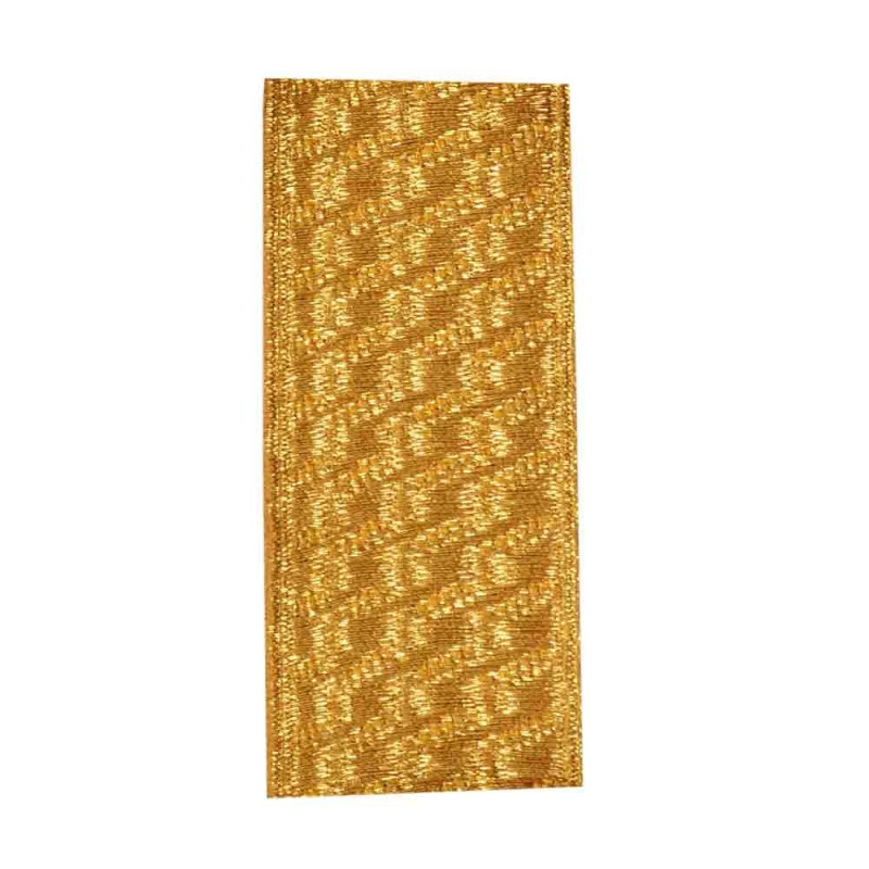 Military Uniform Braid in Metallic Thread