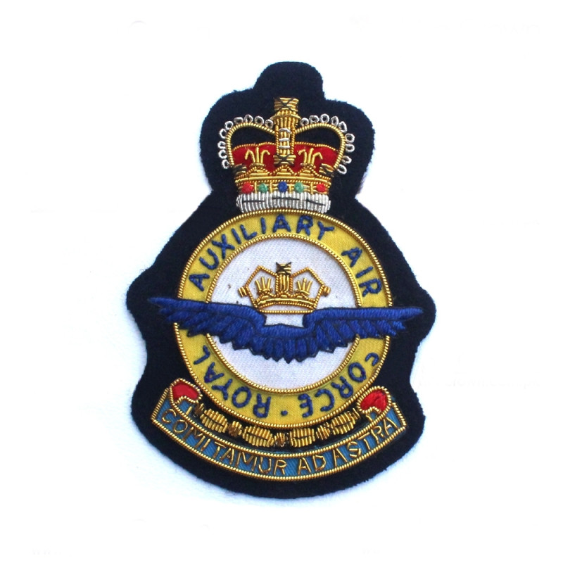 Royal Air Force Auxiliary Wire Blazer Badge