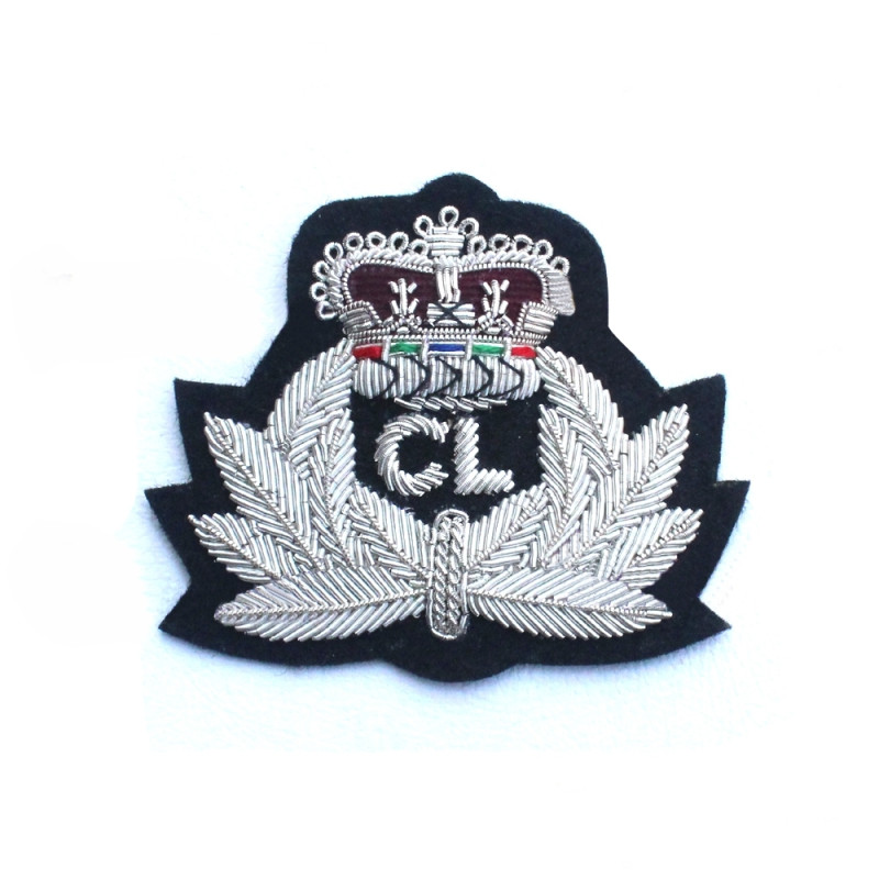 Silver Crown Bullion Badge