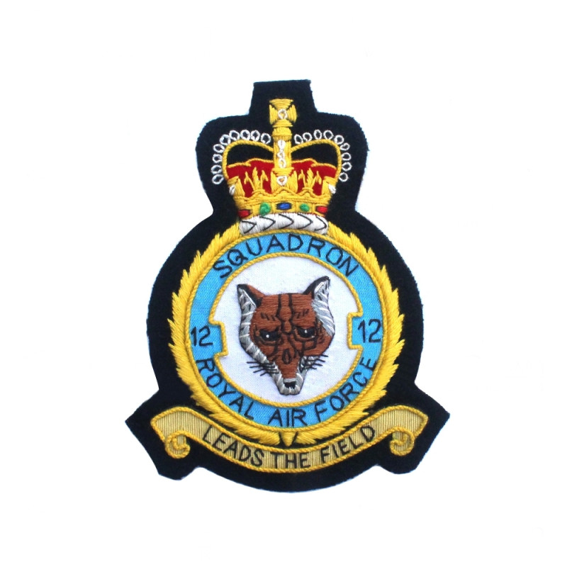 Squadron Royal Air Force Embroidered Badge