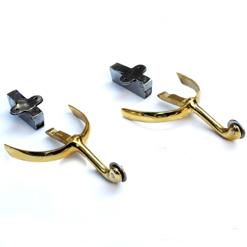 Swan Neck Military Box Spurs